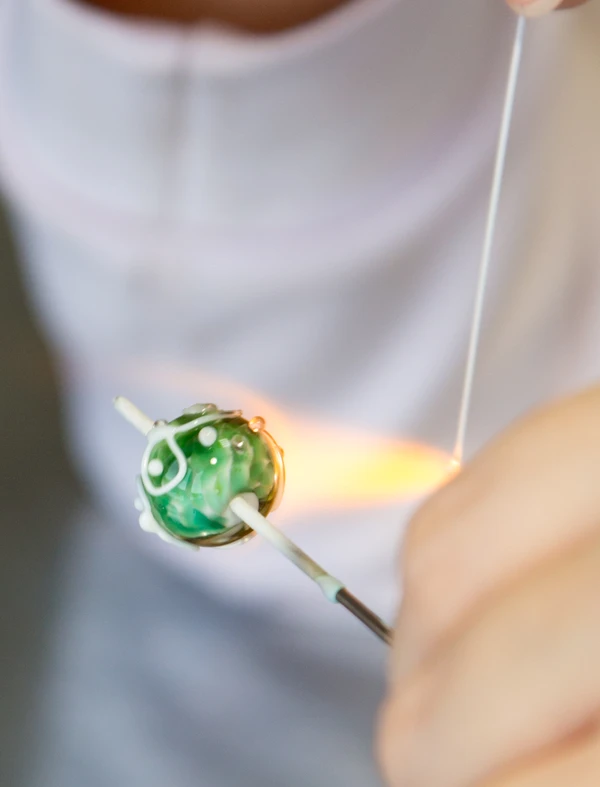 Бусина в огне: мастер-класс по lampwork в Новосибирске